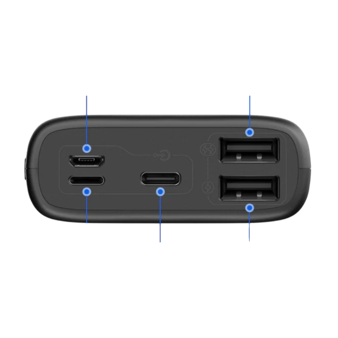 ROMOSS 20000mAh Power Bank with LCD Display & Fast Charge